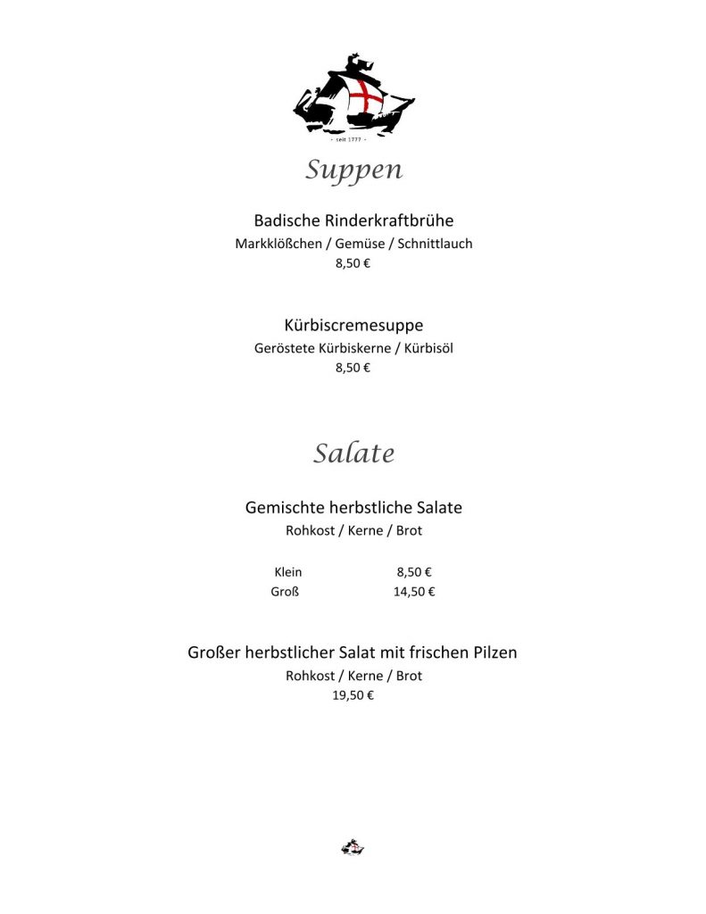 Suppen & Salate
